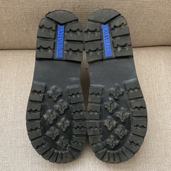 BIRKENSTOCK Stalon BOOTS Graphite Grey Nubuck Leather Size 38 / 7 - Picture 8 of 8